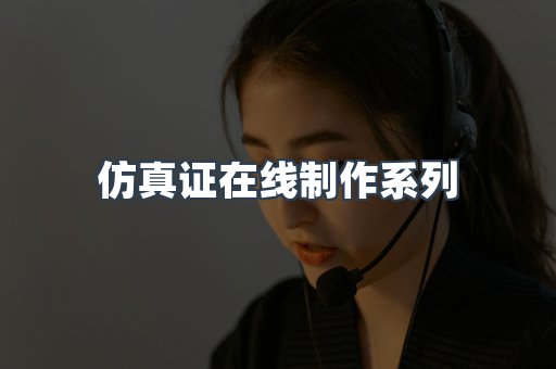 仿真证在线制作系列